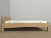 Łóżko Paula naturalny kolor