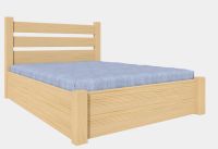 Łóżko podnoszonę z wysokim zagłówkiem AZJA