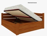 Łóżko Elwira podnoszone bocznie lewe