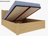 Łóżko Sel podnoszone od przodu