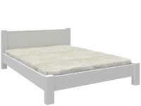 łóżko drewniane białe EDGAR