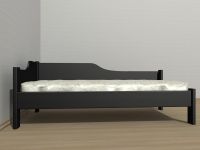 Łóżko Datura lewe Heban