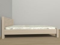 Łóżko Edgar rozbielony