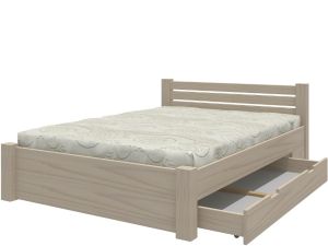 Łóżko z szufladą MAGNOLIA prawe