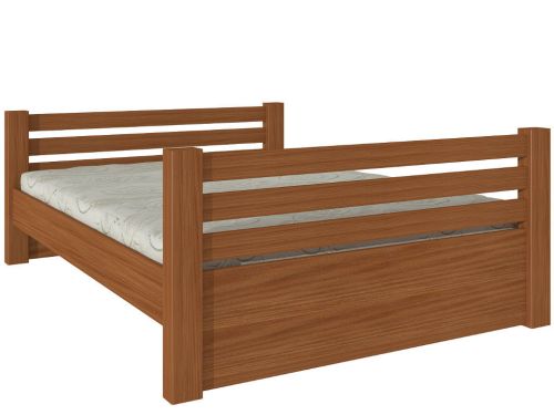 łóżko do sypialni drewniane