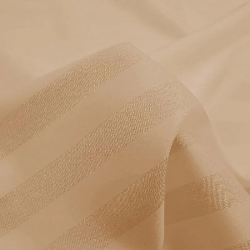 Pościel BAMBOO STRIPE BEIGE Darymex – detal pasów tkaniny