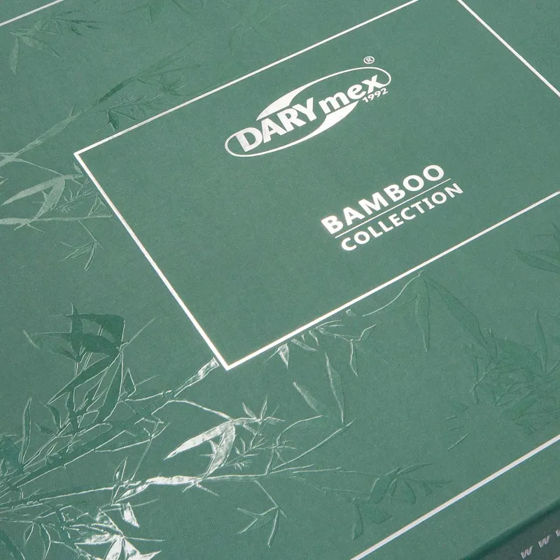 Pościel BAMBOO STRIPE CORNFLOWER Darymex – detal pasów tkaniny