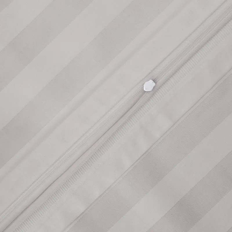 Pościel BAMBOO STRIPE GREY Darymex – detal zamka