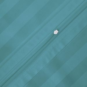 Pościel BAMBOO STRIPE SEA TURQUOISE Darymex – detal zamka