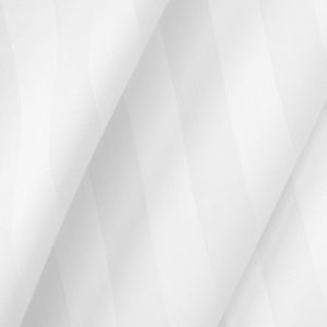 Pościel BAMBOO STRIPE WHITE Darymex – detal pasów tkaniny