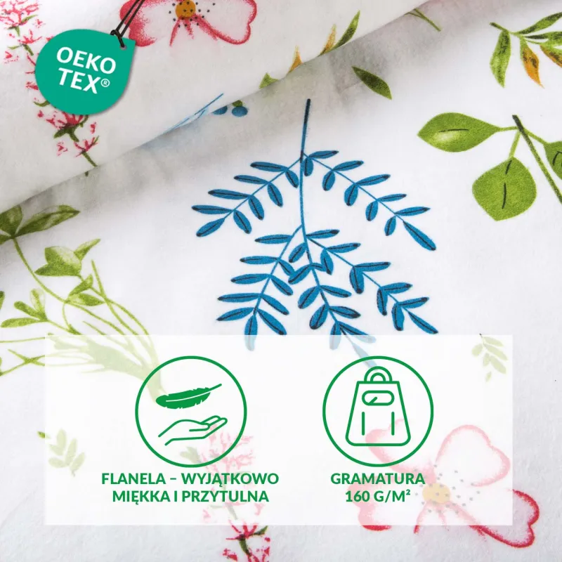 Pościel FLANELOVE 31509/1 Darymex – grafika o flaneli i gramaturze
