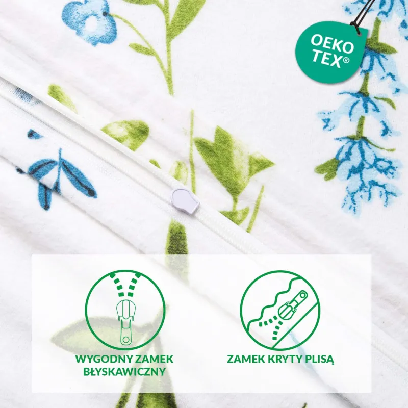 Pościel FLANELOVE 31509/1 Darymex – grafika o zamku błyskawicznym
