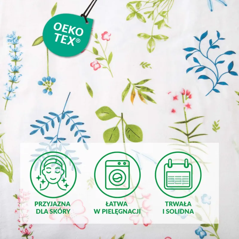 Pościel FLANELOVE 31509/1 Darymex – grafika o pielęgnacji tkaniny