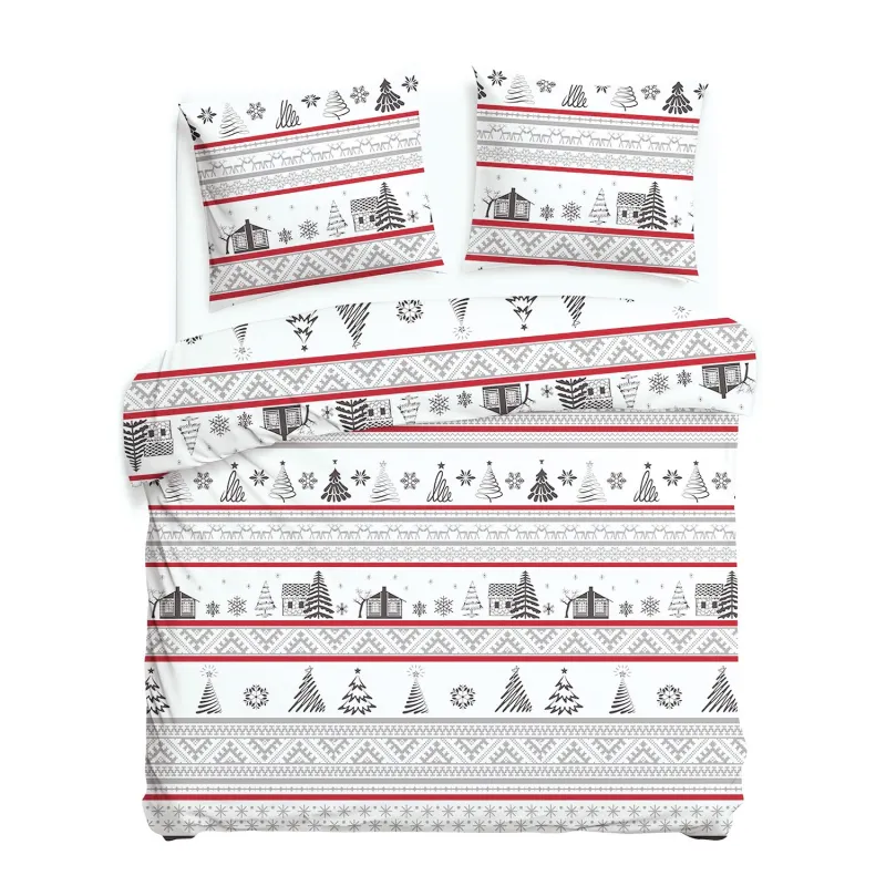 Pościel FLANELOVE 31514/1 Darymex – komplet na białym tle