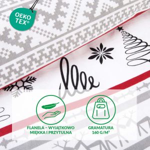 Pościel FLANELOVE 31514/1 Darymex – grafika o flaneli i gramaturze