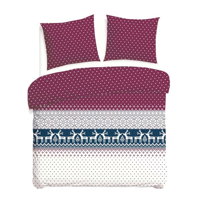 Pościel FLANELOVE 31515/1 Darymex – komplet na białym tle