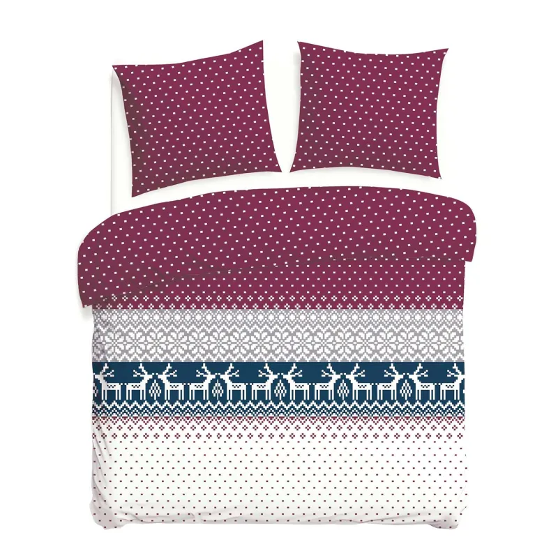 Pościel FLANELOVE 31515/1 Darymex – komplet na białym tle