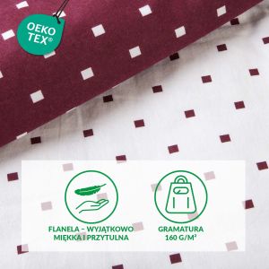 Pościel FLANELOVE 31515/1 Darymex – grafika o składzie tkaniny
