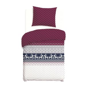 Pościel FLANELOVE 31515/1 Darymex – komplet na białym tle