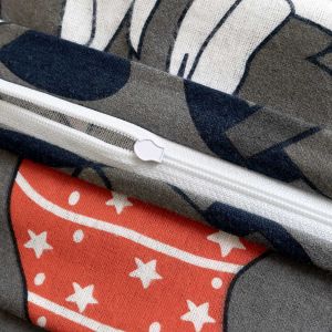 Pościel FLANELOVE 31518/1 Darymex – detal zamka