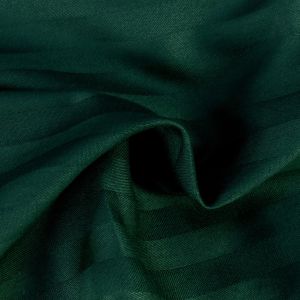 Pościel EXCLUSIVE CIZGILI DARK GREEN Darymex – detal pasów tkaniny