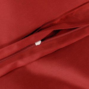 Pościel SATYNLOVE CLASSIC CZERWIEŃ 029 Darymex – detal zamka
