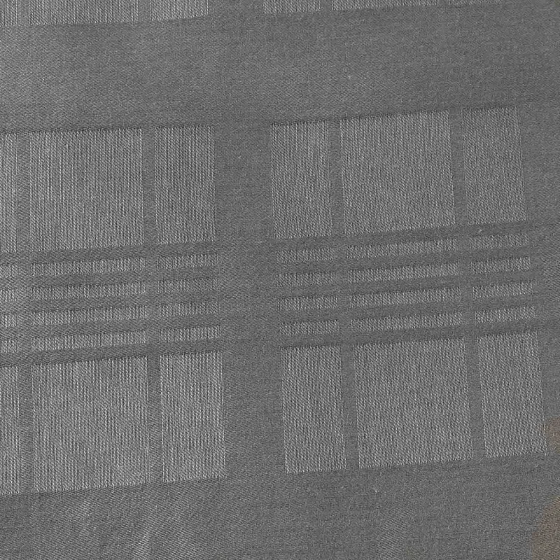 Pościel EXCLUSIVE MARSELA GREY Darymex – zbliżenie wzoru w kratę