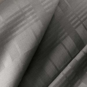 Pościel EXCLUSIVE MARSELA GREY Darymex – fałdy tkaniny w kratę
