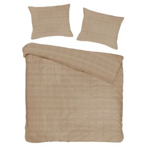 Pościel EXCLUSIVE MARSELA LIGHT BROWN Darymex – poszwa i dwie poszewki