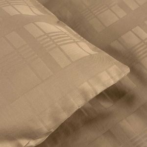 Pościel EXCLUSIVE MARSELA LIGHT BROWN Darymex – poszewka na tle poszwy