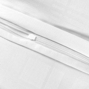Pościel EXCLUSIVE MARSELA WHITE Darymex – detal zamka błyskawicznego