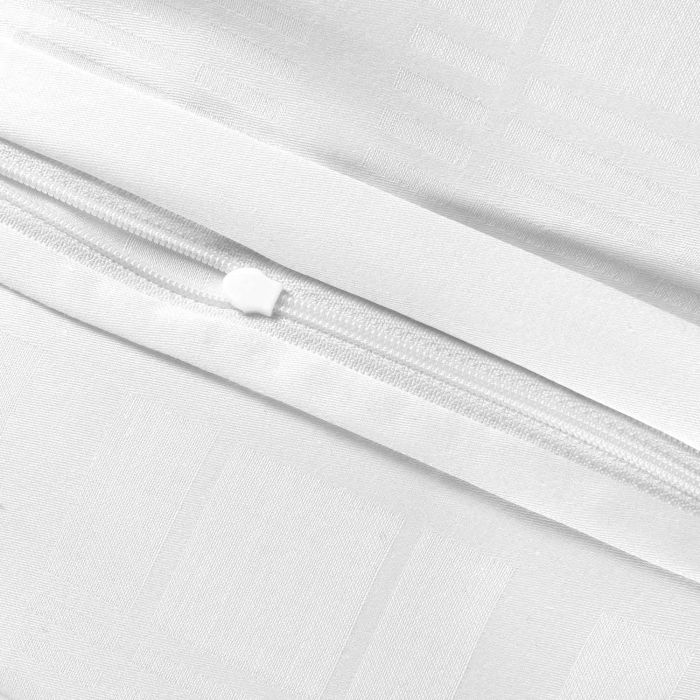 Pościel EXCLUSIVE MARSELA WHITE Darymex – detal zamka błyskawicznego