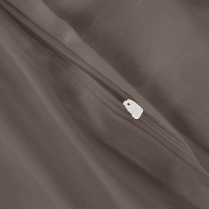 Pościel SATYNLOVE CLASSIC SEPIA 043 Darymex – detal zamka błyskawicznego