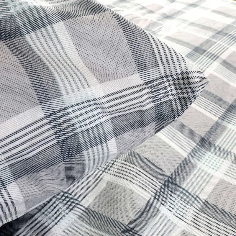 Pościel COTTONLOVE 71505/1 Darymex – narożnik poszewki w kratę