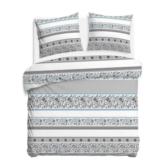 Pościel COTTONLOVE 71506/1 Darymex – poszwa i dwie poszewki w pasy