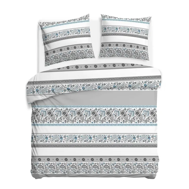 Pościel COTTONLOVE 71506/1 Darymex – poszwa i dwie poszewki w pasy