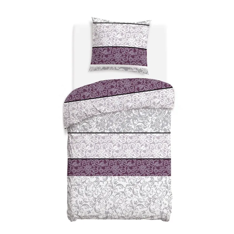 Pościel COTTONLOVE 71509/1 Darymex – poszwa i jedna poszewka z ornamentami