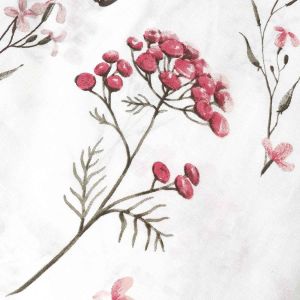 Pościel COTTONLOVE 71510/1 Darymex – gałązka z czerwonym kwiatostanem