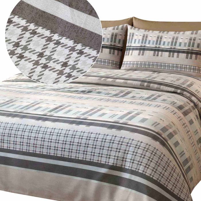 Pościel COTTONLOVE 71515/1 Darymex – widok pościeli i detal pepitki