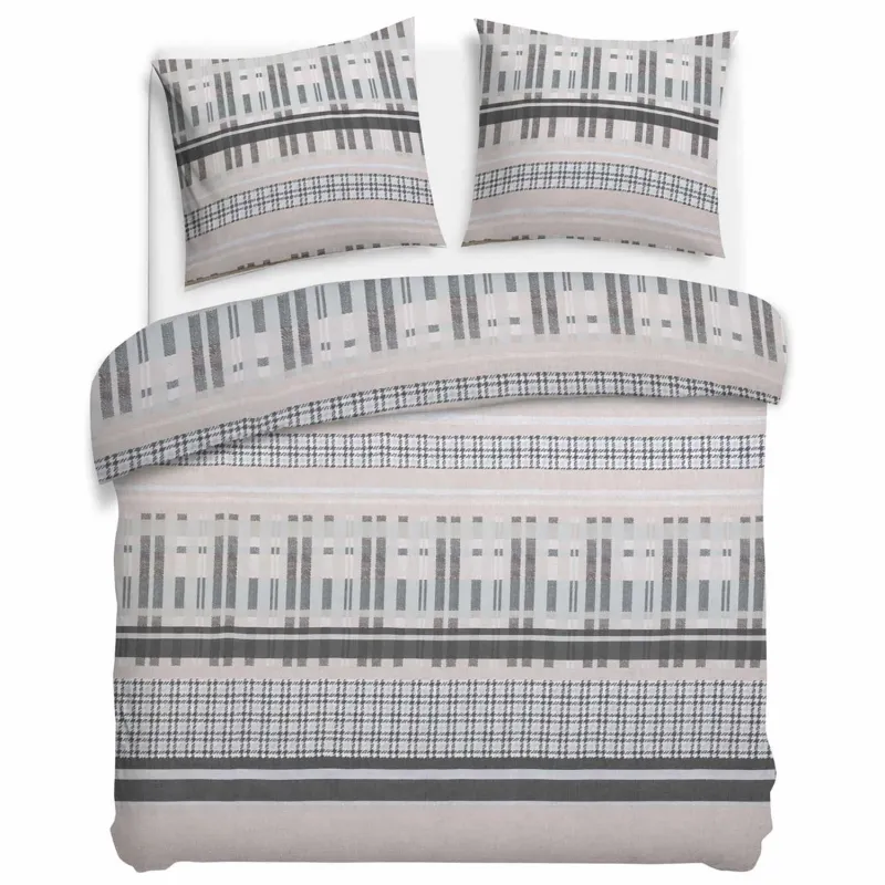 Pościel COTTONLOVE 71515/1 Darymex – poszwa i dwie poszewki w pasy