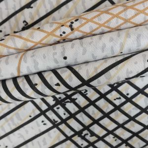 Pościel COTTONLOVE 71516/1 Darymex – założone warstwy z liniami