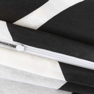 Pościel COTTONLOVE EXCLUSIVE NOIR Darymex – detal zamka błyskawicznego
