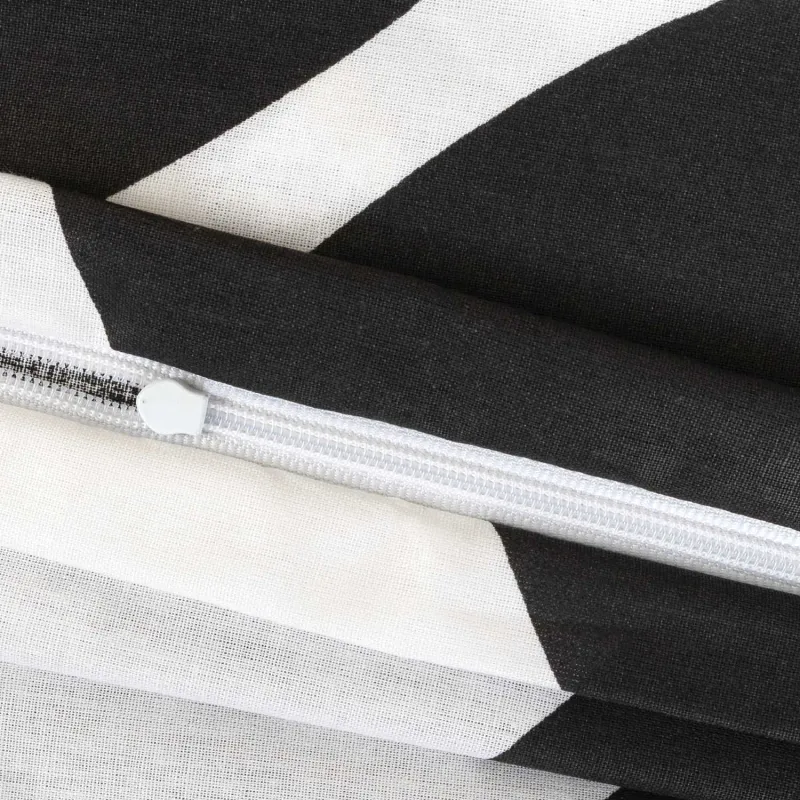 Pościel COTTONLOVE EXCLUSIVE NOIR Darymex – detal zamka błyskawicznego