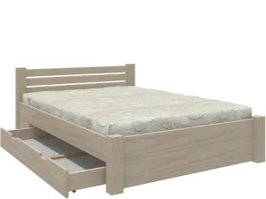 Łóżko z szufladą MAGNOLIA lewe 