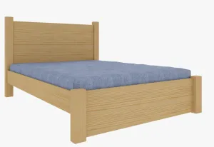 Łóżko klasyczne z wysokim zagłówkiem WENECJA