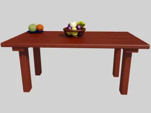 Ława drewniana dębowa 140x80 - MANGO