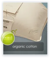 Poduszka ORGANIC COTTON poduszki 40x40 AMZ