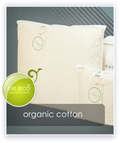 poduszka organic cotton 40x40