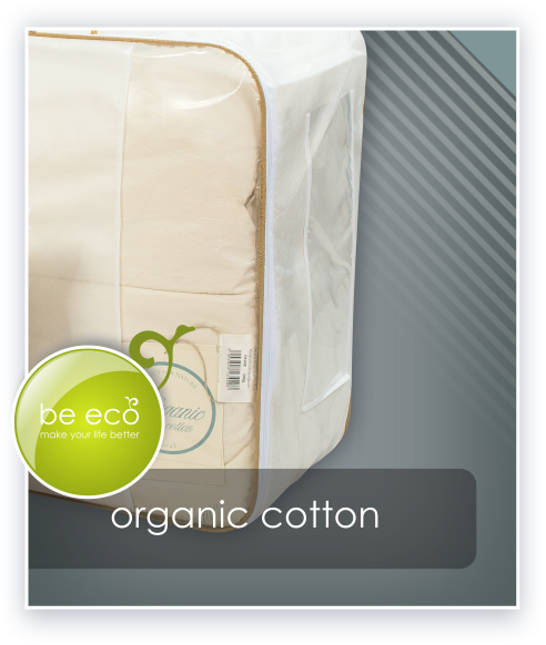 Kołdra ORGANIC COTTON AMZ w fabrycznym opakowaniu ochronnym