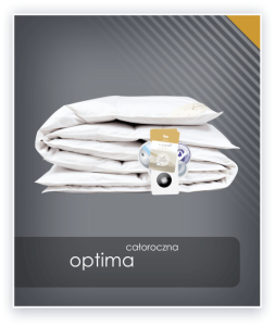 Kołdra puchowa 135x200 AMZ OPTIMA letnia całoroczna i zimowa